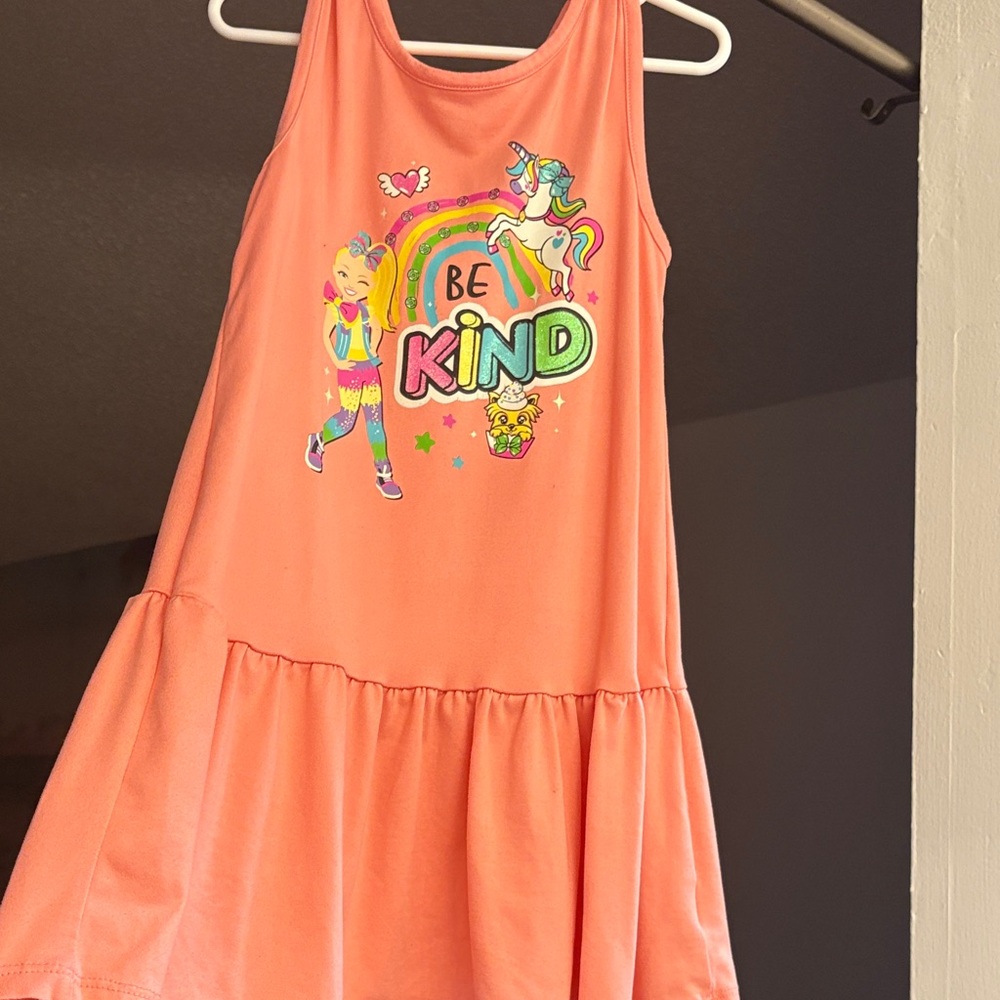 Nickelodeon Coral Be Kind Kids Dress